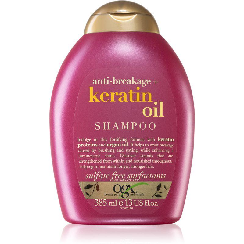 OGX Keratin Oil posilující šampon s keratinem a arganovým olejem