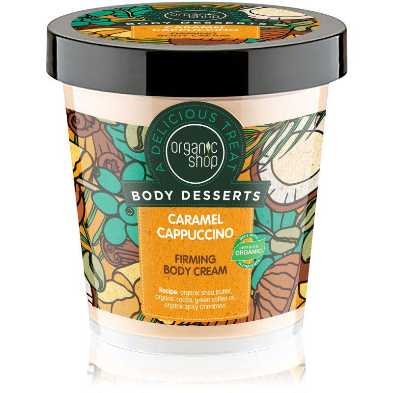 Organic Shop Body Desserts Caramel Cappuccino zpevňující tělový krém