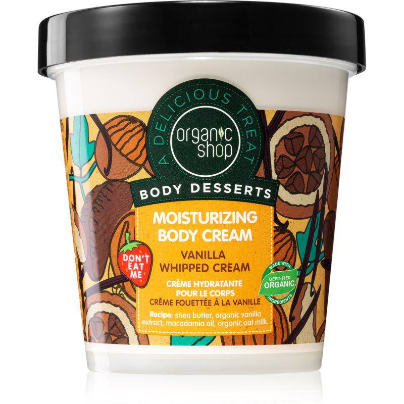 Organic Shop Body Desserts Vanilla hydratační tělový krém
