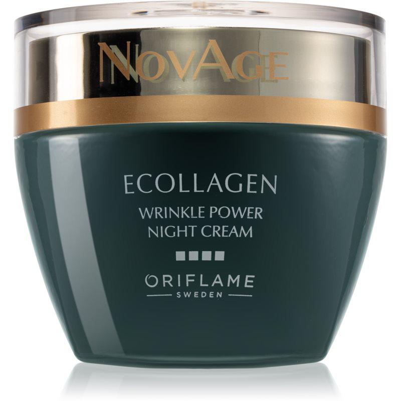 Oriflame NovAge Ecollagen omlazující noční krém proti vráskám