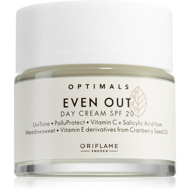 Oriflame Optimals Even Out denní krém proti pigmentovým skvrnám SPF 20