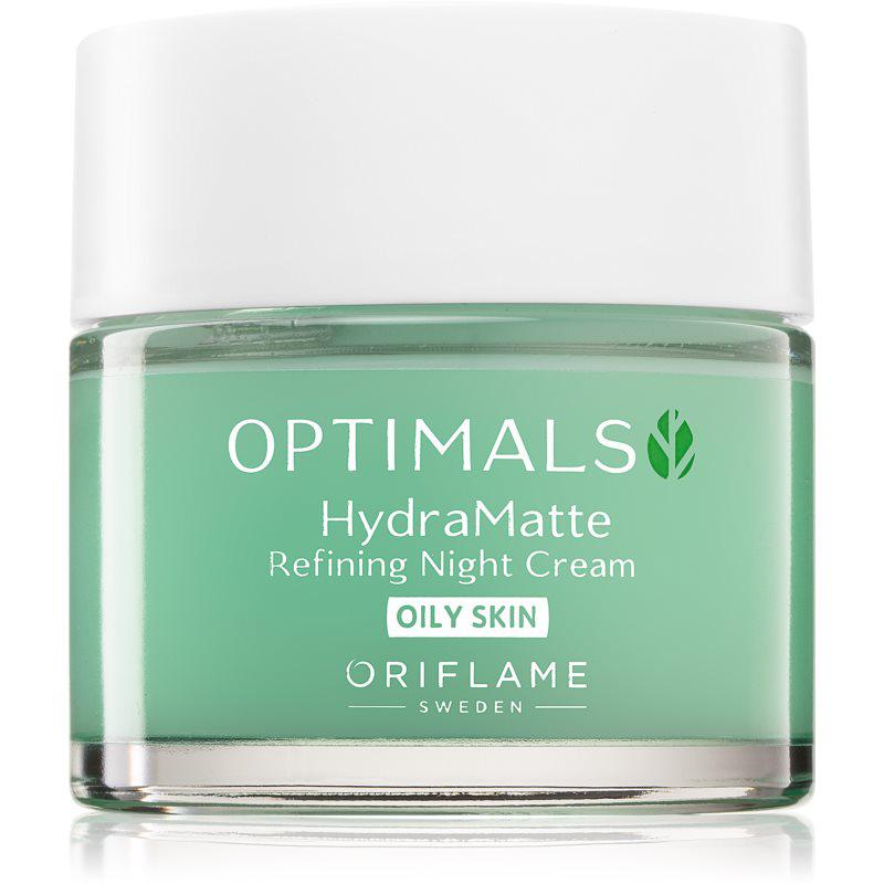 Oriflame Optimals Hydra Matte hydratační noční krém pro mastnou pleť