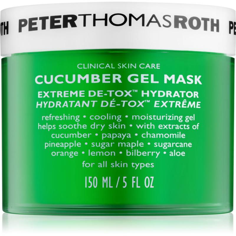 Peter Thomas Roth Cucumber De-Tox hydratační gelová maska na obličej a oční okolí