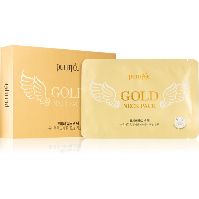Petitfée Gold intenzivní hydrogelová maska na krk a dekolt
