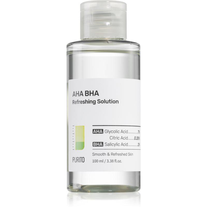 Purito AHA BHA Refreshing Solution exfoliační čistící tonikum