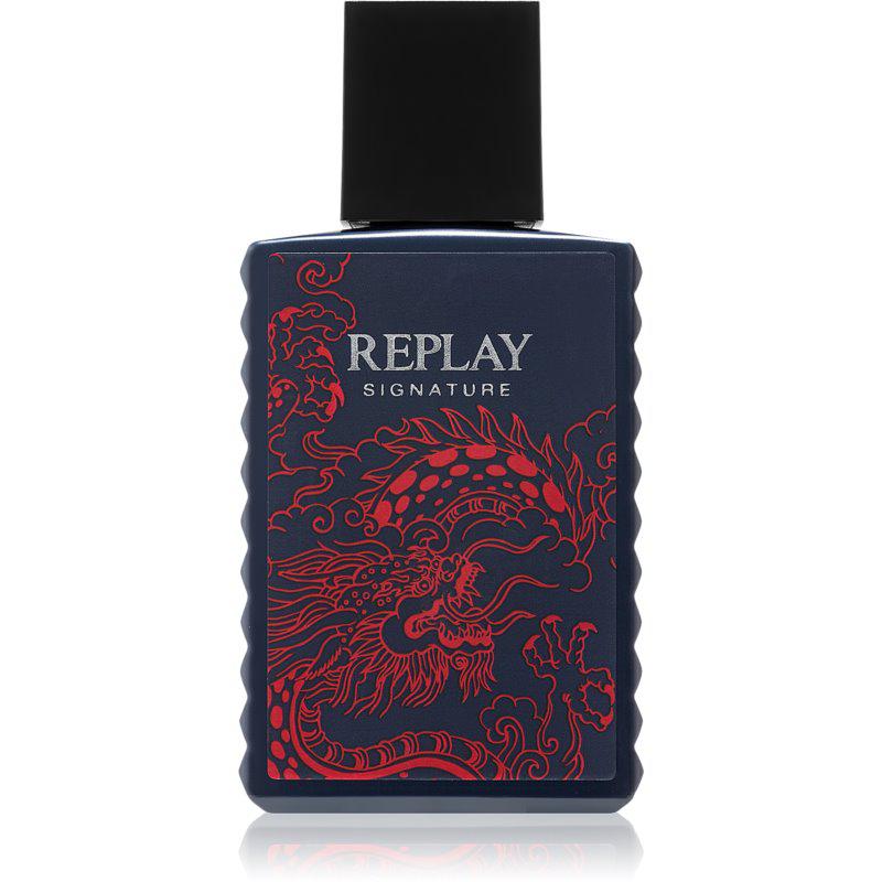 Replay Signature Red Dragon For Man toaletní voda pro muže