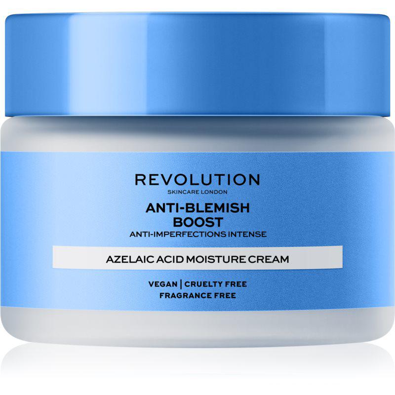 Revolution Skincare Boost Anti Blemish Azelaic Acid zklidňující a hydratační krém pro pleť s hyperpigmentací