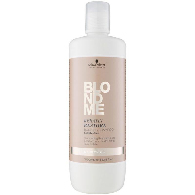 Schwarzkopf Professional Blondme obnovující šampon s keratinem pro všechny typy blond vlasů bez sulfátů