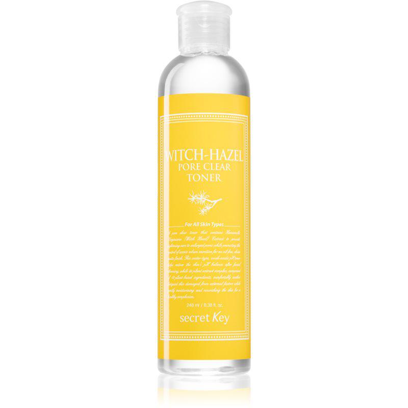 Secret Key Fresh Nature Witch-Hazel čistící tonikum pro regulaci mazu a minimalizaci pórů