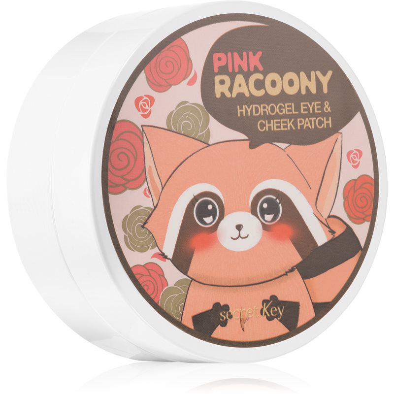Secret Key Racoony Pink intenzivní hydrogelová maska na obličej a oči