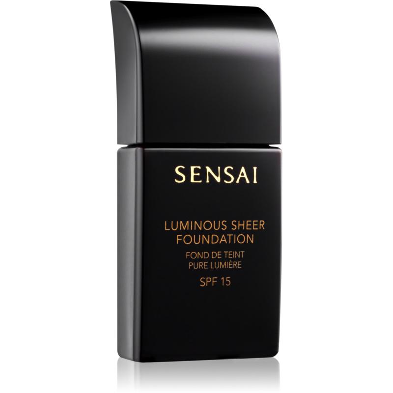 Sensai Luminous Sheer tekutý rozjasňující make-up SPF 15