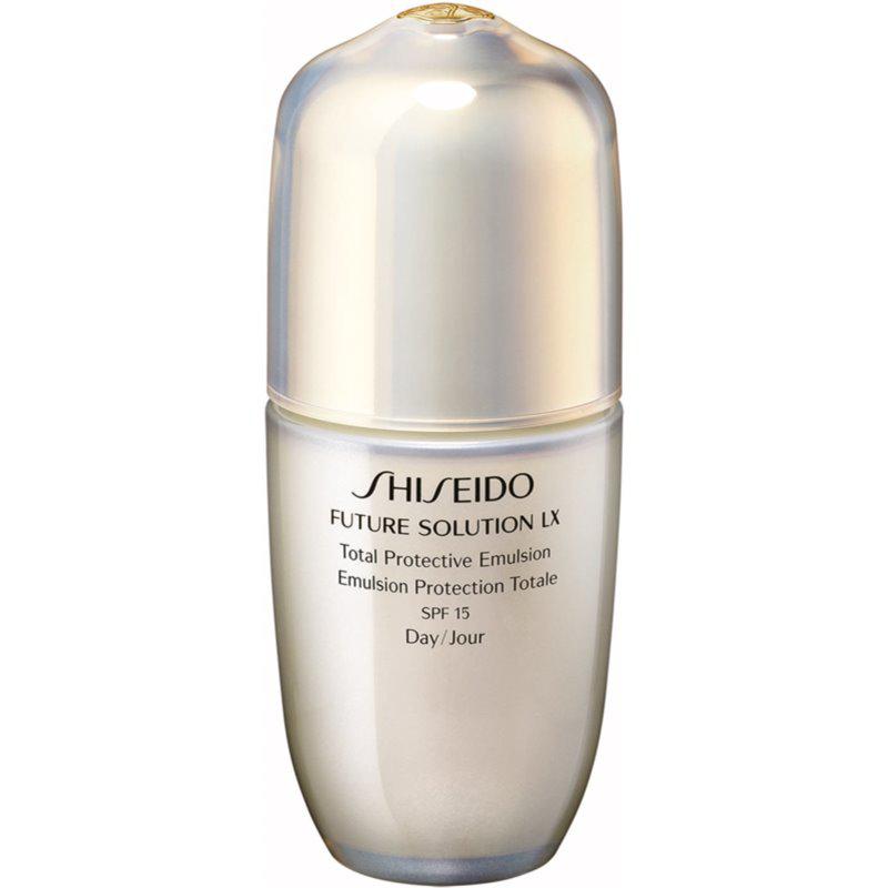 Shiseido Future Solution LX Total Protective Emulsion ochranná denní emulze SPF 15