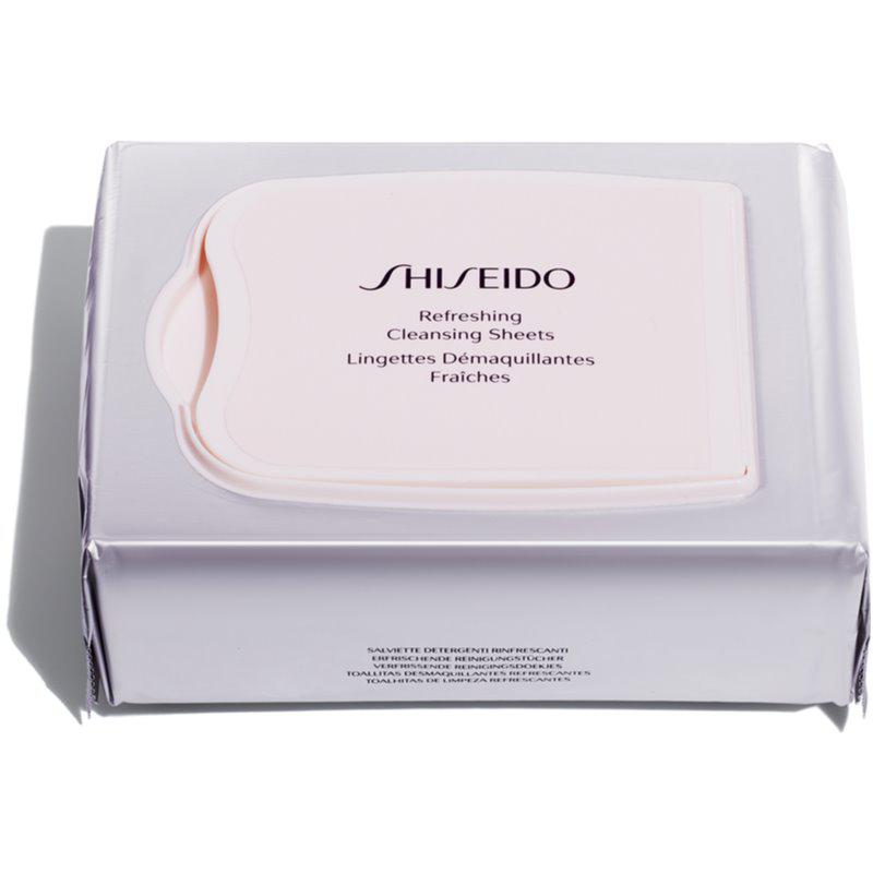 Shiseido Generic Skincare Refreshing Cleansing Sheets odličovací ubrousky pro hloubkové čištění