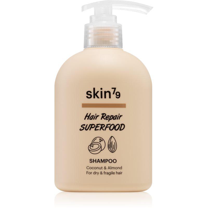 Skin79 Hair Repair Superfood Coconut & Almond šampon pro suché a křehké vlasy