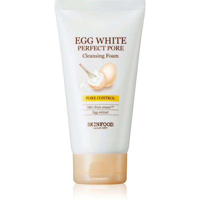 Skinfood Egg White Pore Control hloubkově čistící pěna pro stažené póry