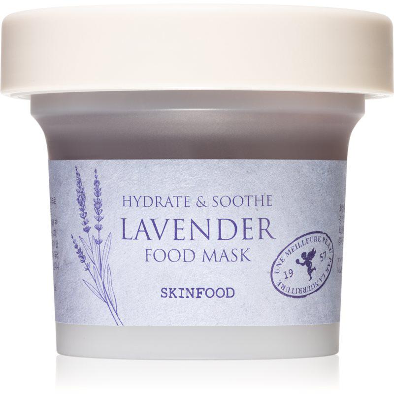 Skinfood Food Mask Lavender hydratační gelová maska pro zklidnění a posílení citlivé pleti