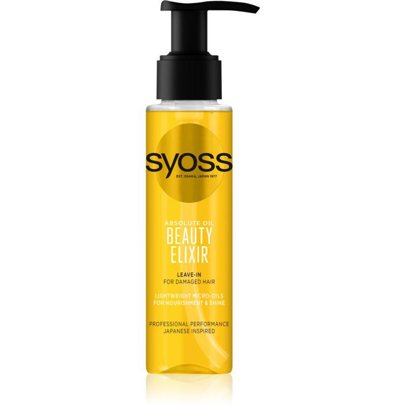 Syoss Beauty Elixir olejová péče pro poškozené vlasy
