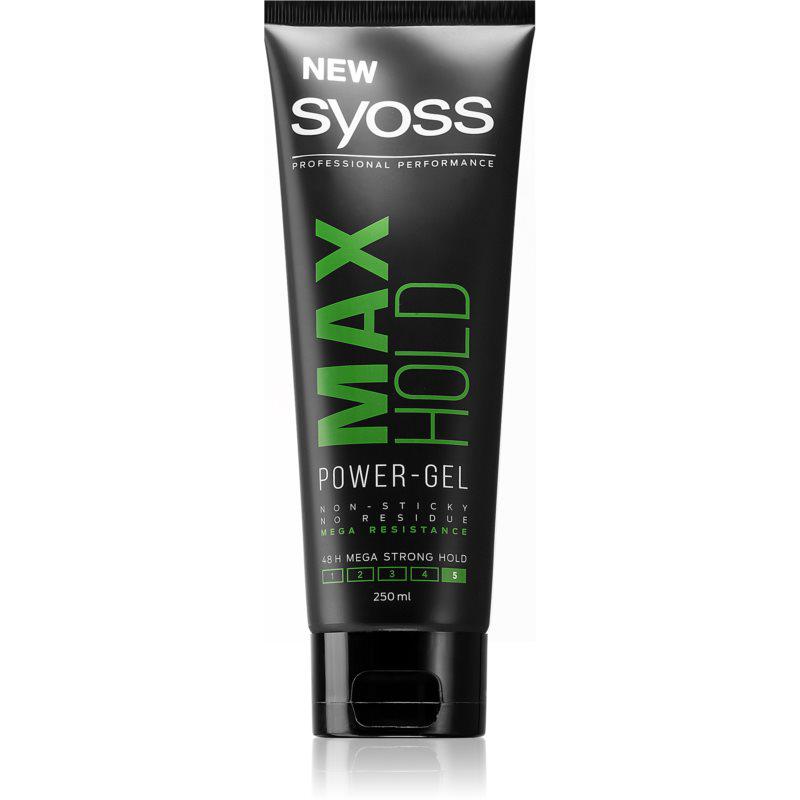 Syoss Max Hold gel na vlasy se silnou fixací pro muže