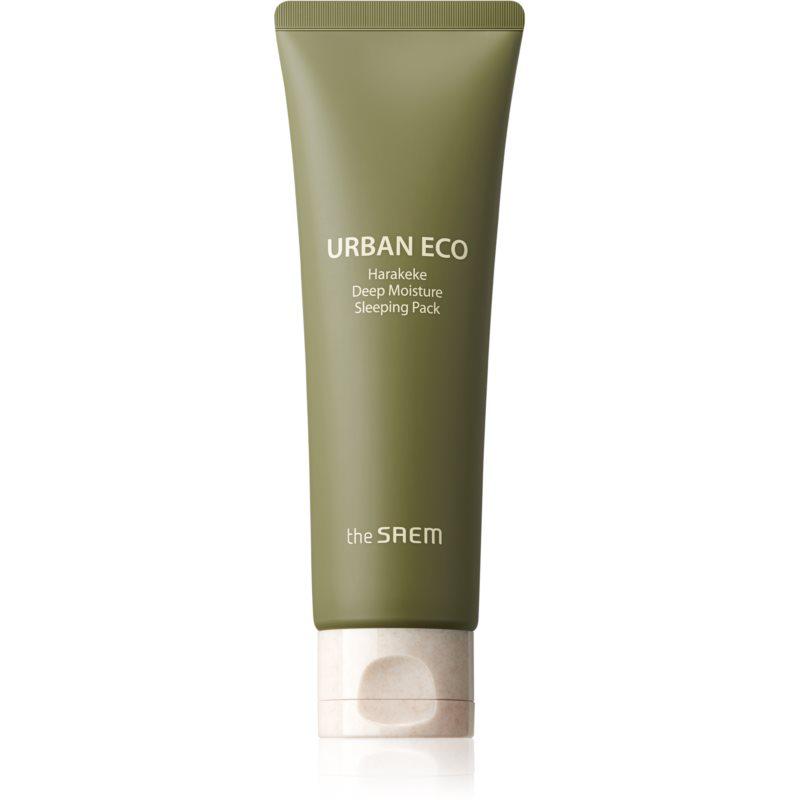 The Saem Urban Eco Harakeke Deep Moisture Sleeping Pack intenzivně hydratační a vyživující maska na noc