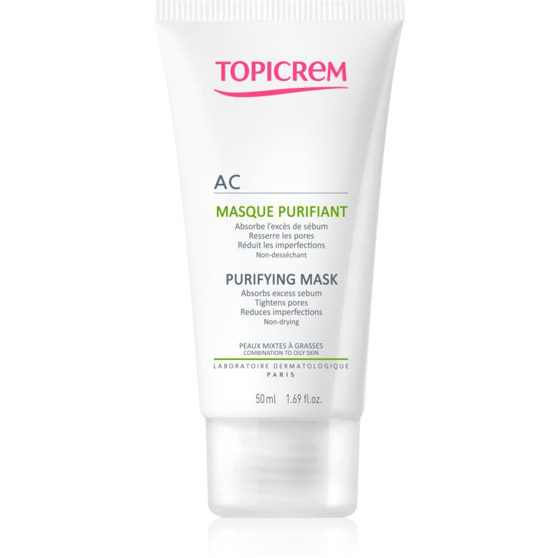 Topicrem AC Purifying Mask hloubkově čistící maska pro mastnou a smíšenou pleť