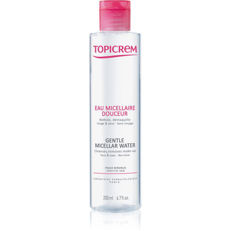 Topicrem UH FACE Gentle Micellar Water jemná čistící micelární voda pro citlivou pleť a oči