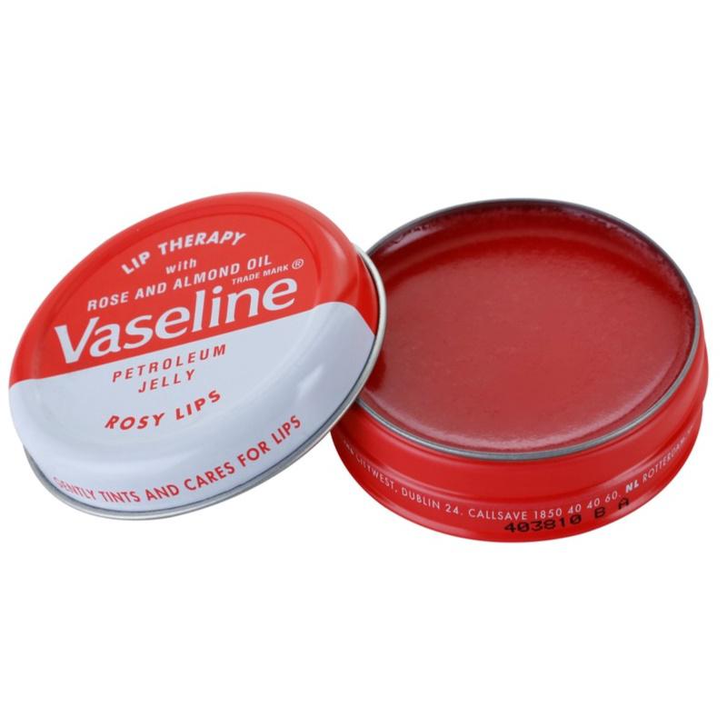 Vaseline Lip Therapy balzám na rty Rose and Almond Oil