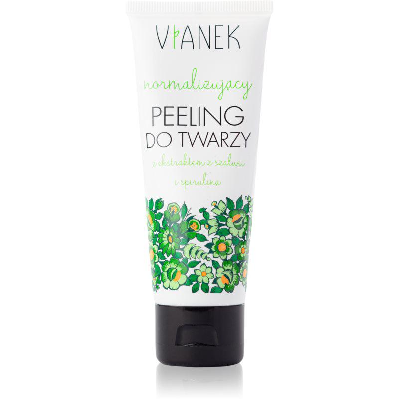 Viánek Normalizing čistící krémový peeling pro mastnou pleť