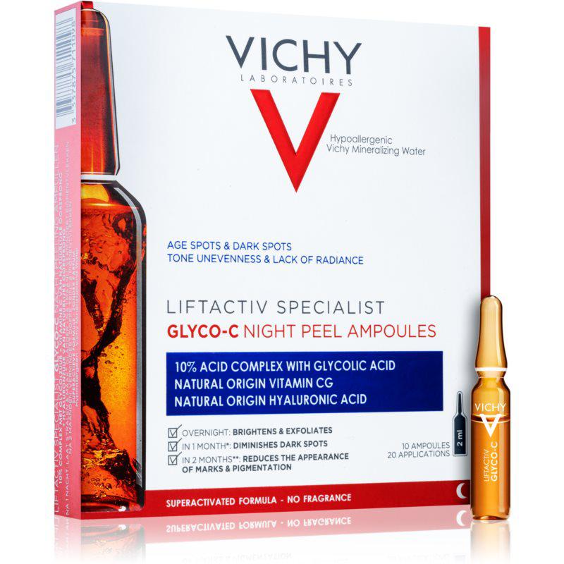 Vichy Liftactiv Specialist Glyco-C ampule proti pigmentaci na noc