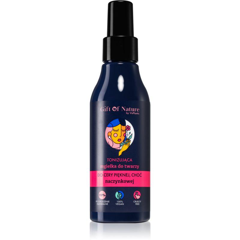 Vis Plantis Gift of Nature tonizační pleťová mlha pro citlivou pleť se zarudnutím