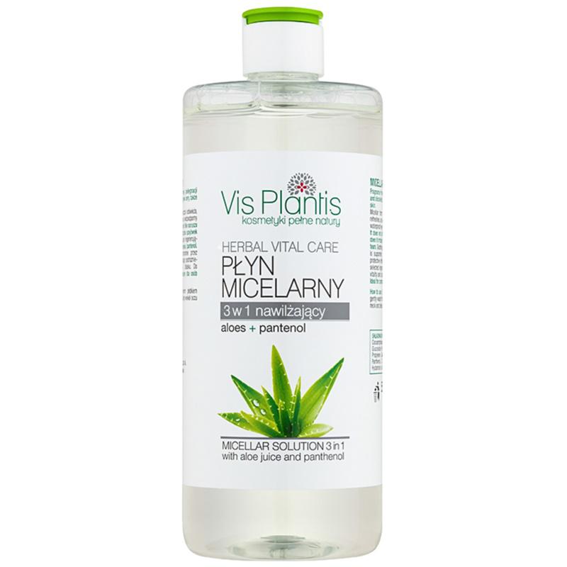 Vis Plantis Herbal Vital Care Aloe Juice & Panthenol micelární voda 3v1