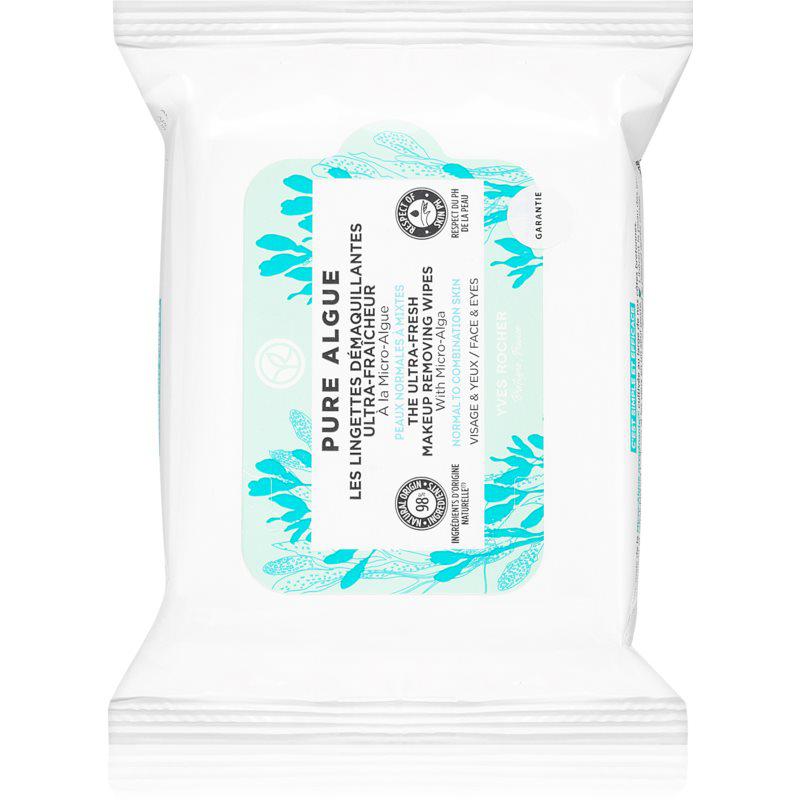 Yves Rocher Pure Algue odličovací ubrousky