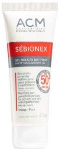 ACM Sébionex Mattifying Sunscreen Gel SPF 50+
