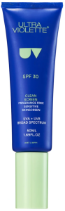 Ultra Violette Clean Screen Fragrance Free Mineral Skinscreen Weightless Gel SPF 30
