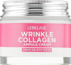 Lebelage Ampule Cream Wrinkle Collagen Kolagenový krém na obličej